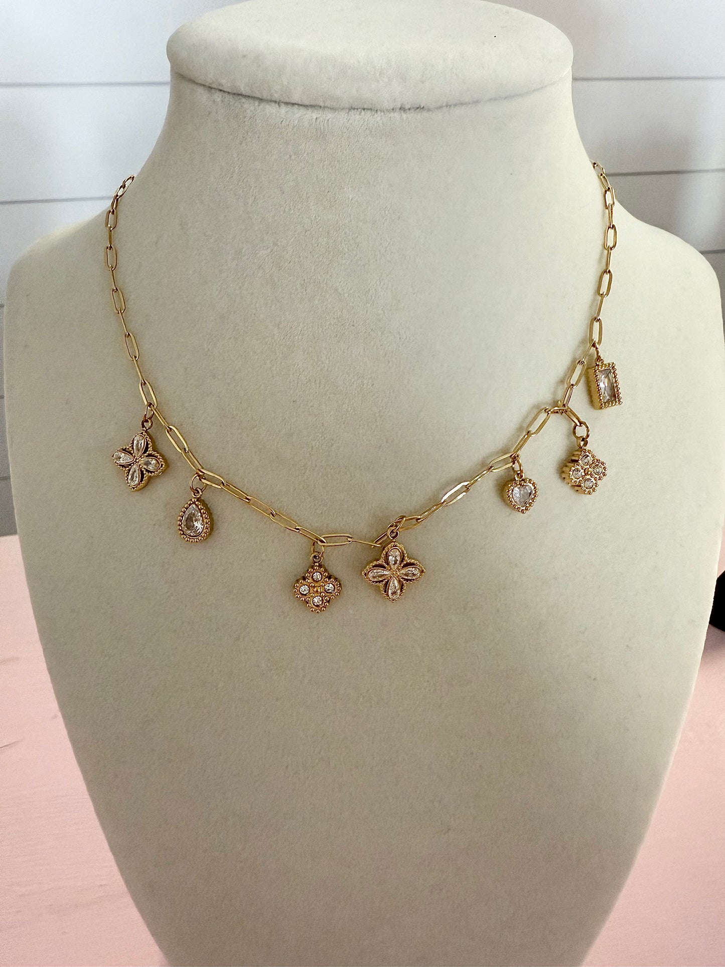 Aurora Charm Necklace