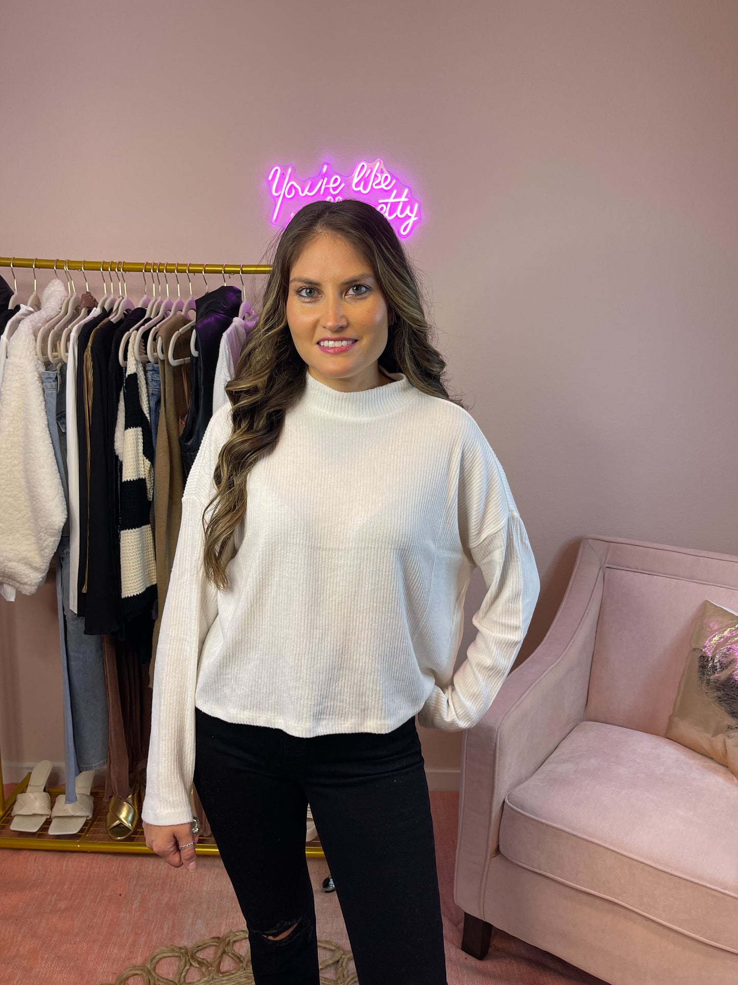 Bri Cropped Sweater