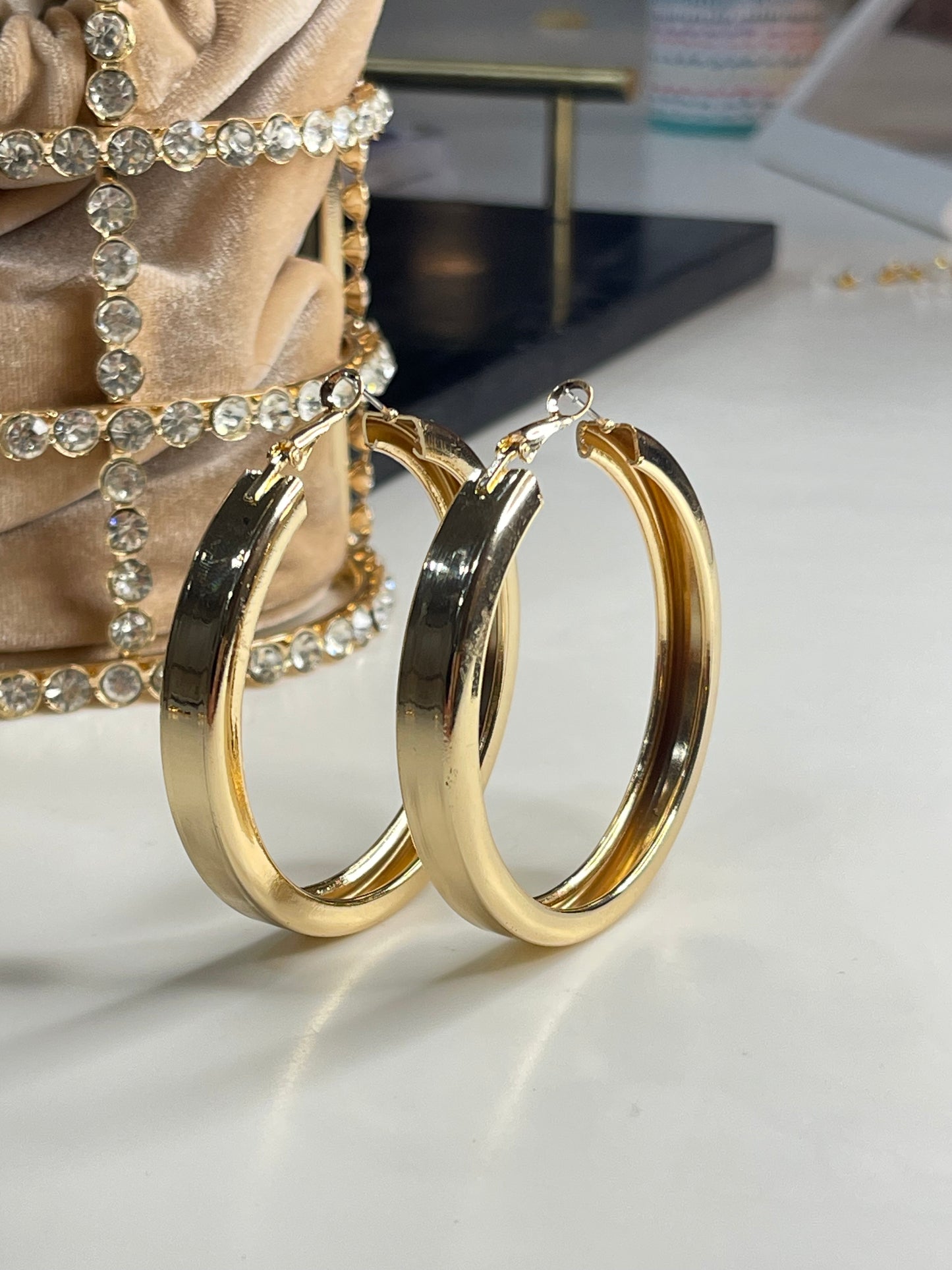 Bri Gold Hoop