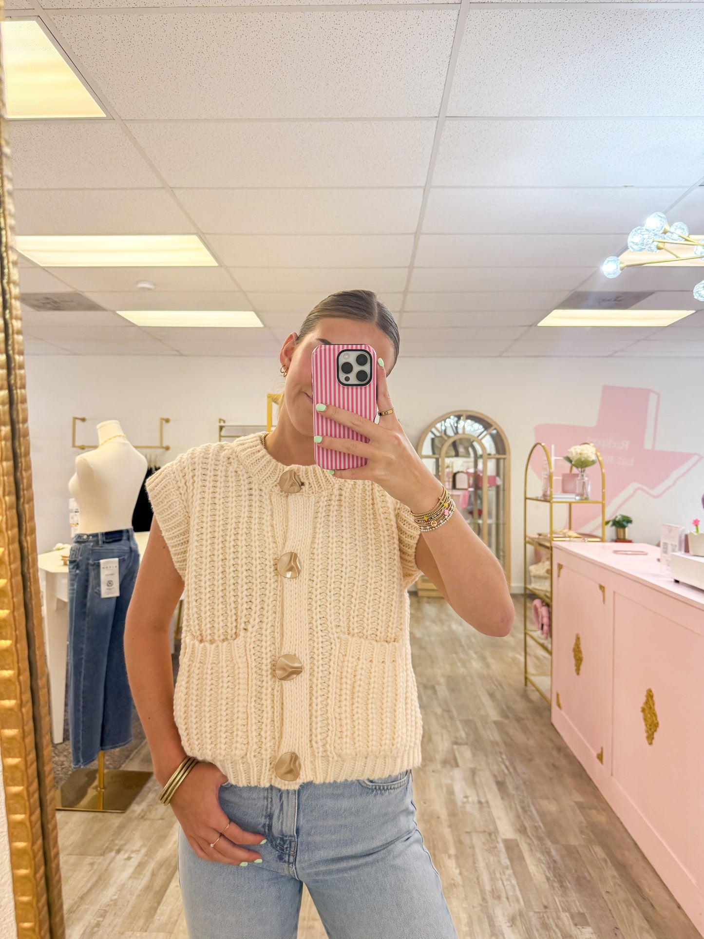 Knit Sweater Vest