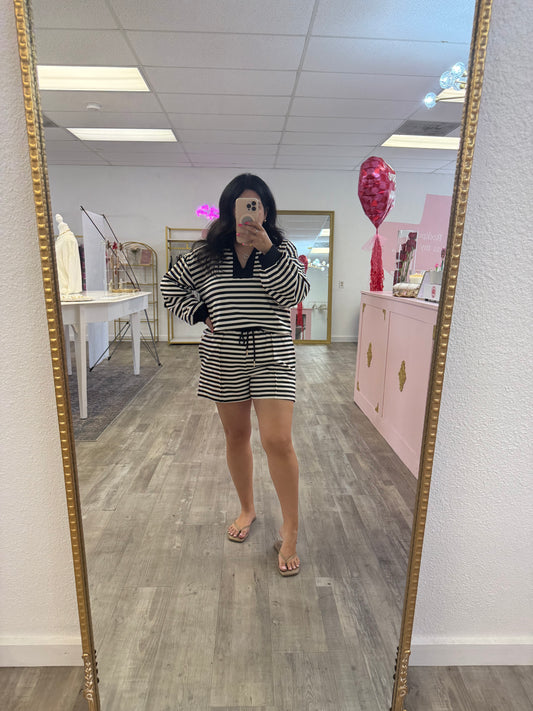 Yacht Club Striped Set