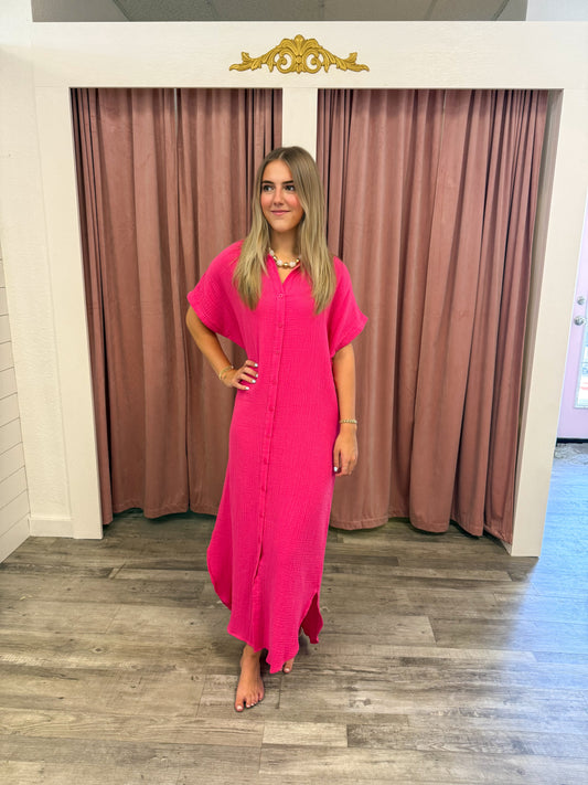 Carmen Maxi Hot Pink