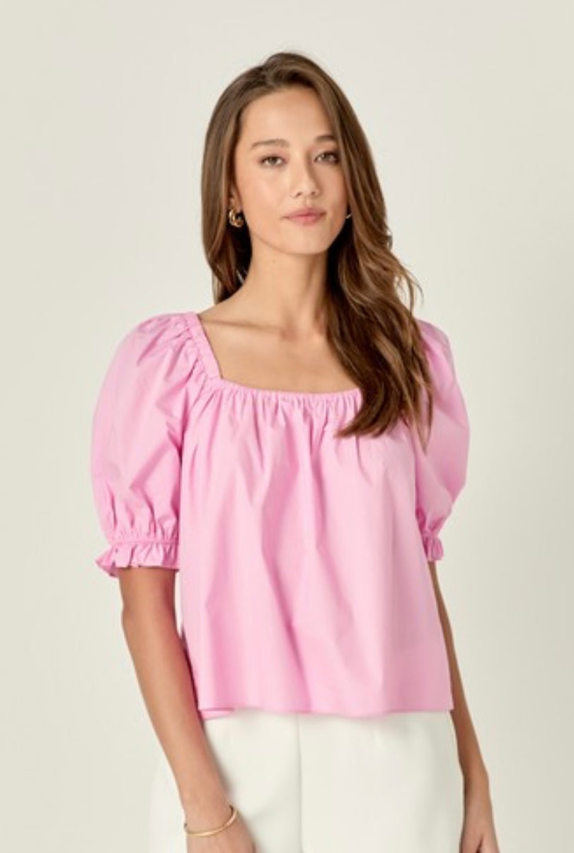 Puff Sleeve Top