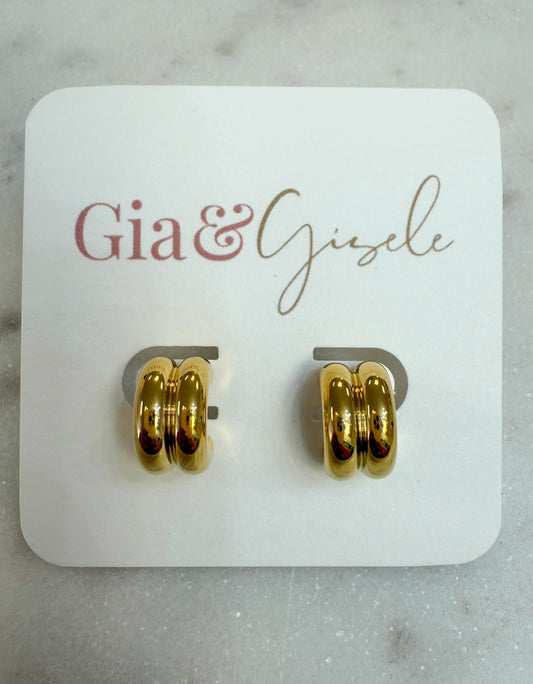 Mini Hoop-Gold