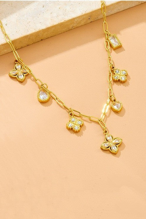 Aurora Charm Necklace