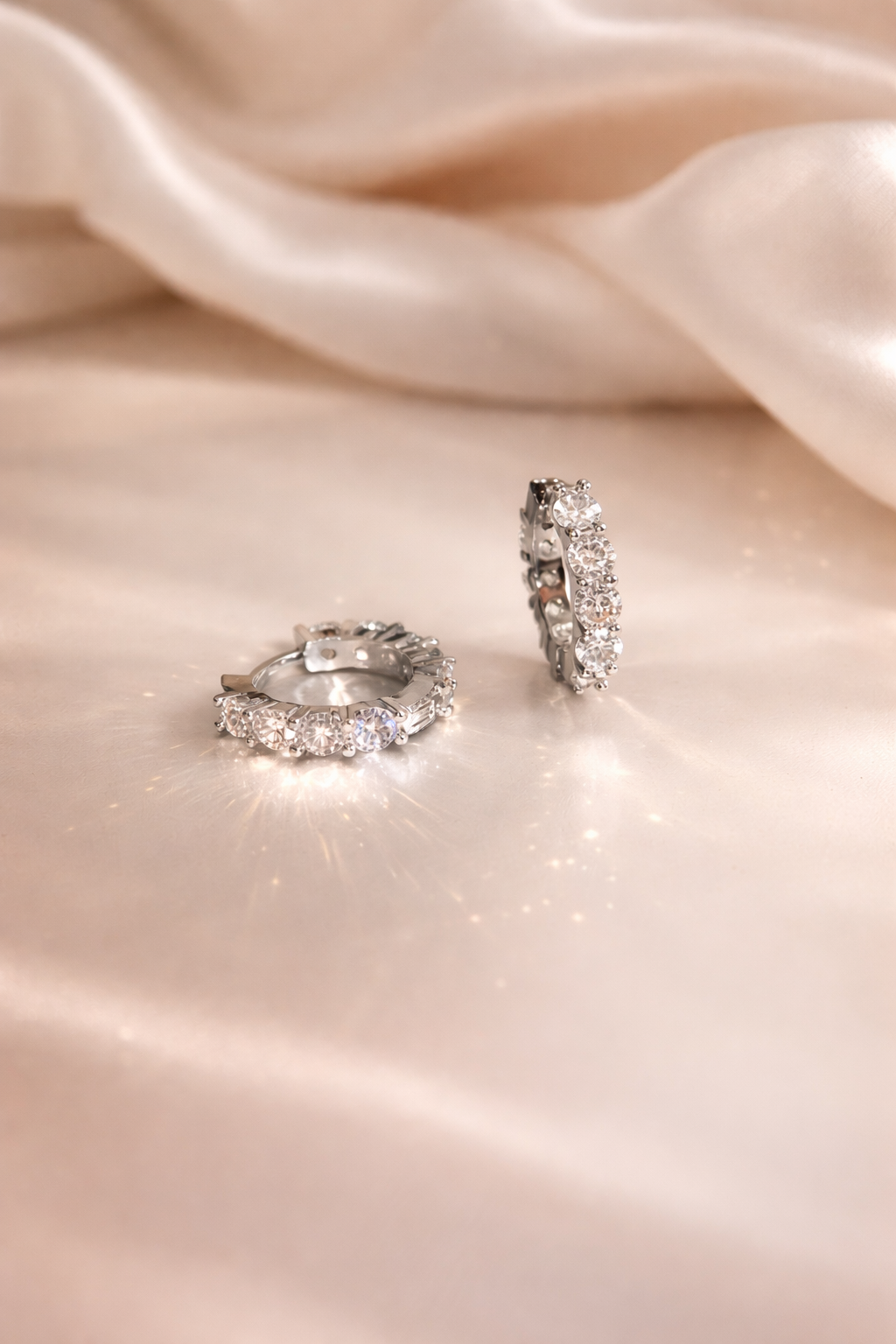 Gia Diamond Huggies!